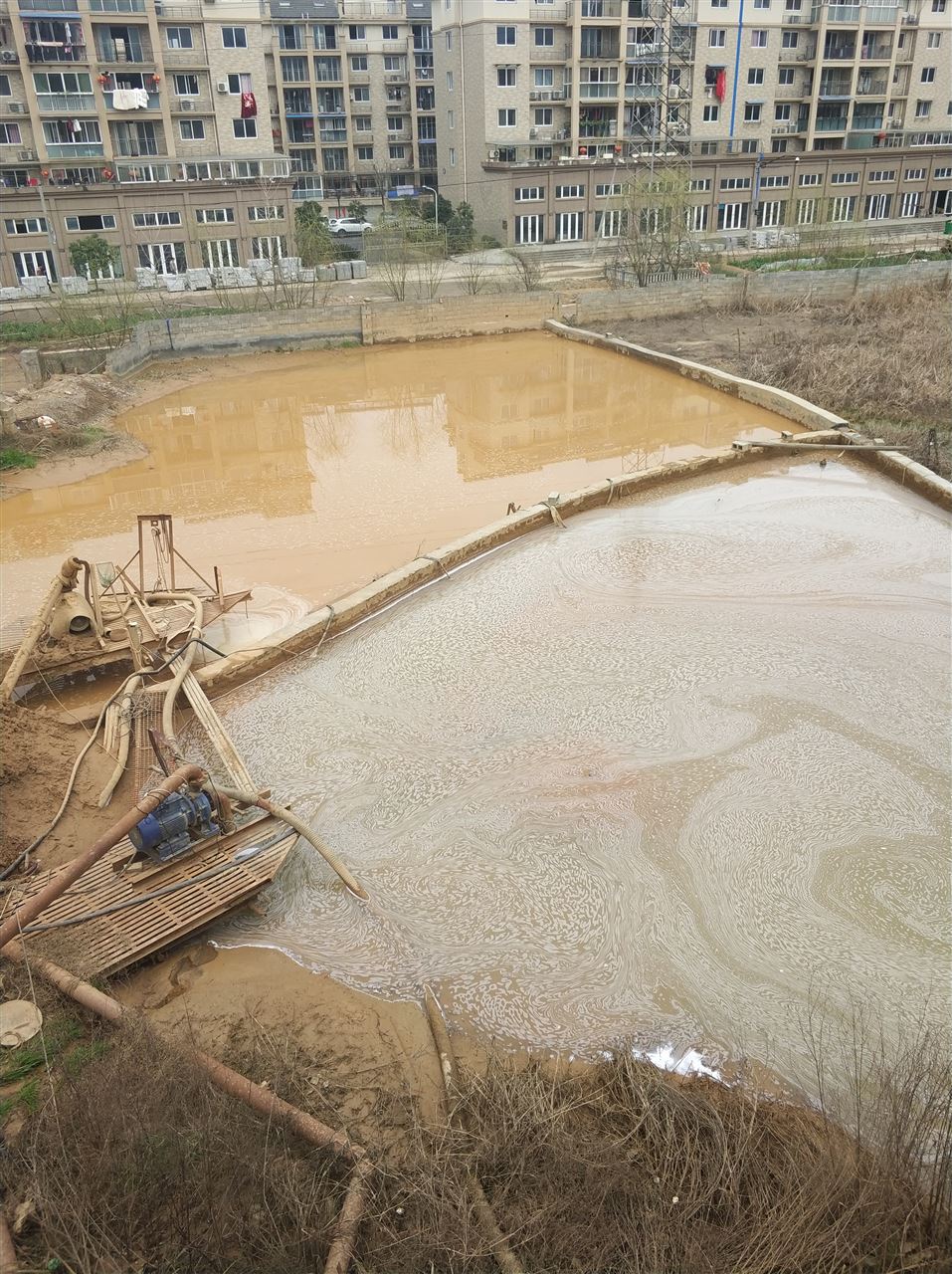 云城沉淀池淤泥清理-厂区废水池淤泥清淤